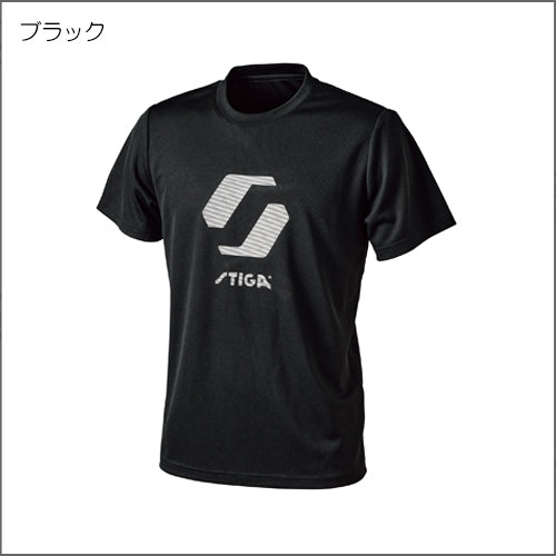 STIGAシリコンロゴTシャツ